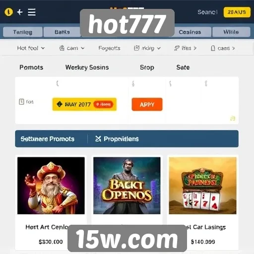 Estudo sobre promoções oferecidas pelo hot777